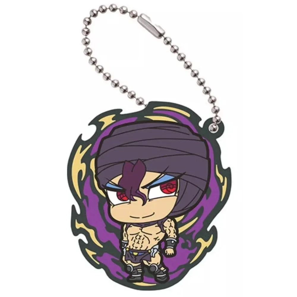 BANDAI Japan JOJO'S BIZARRE ADVENTURE RMC#1 Kars Rubber Keychain NEW